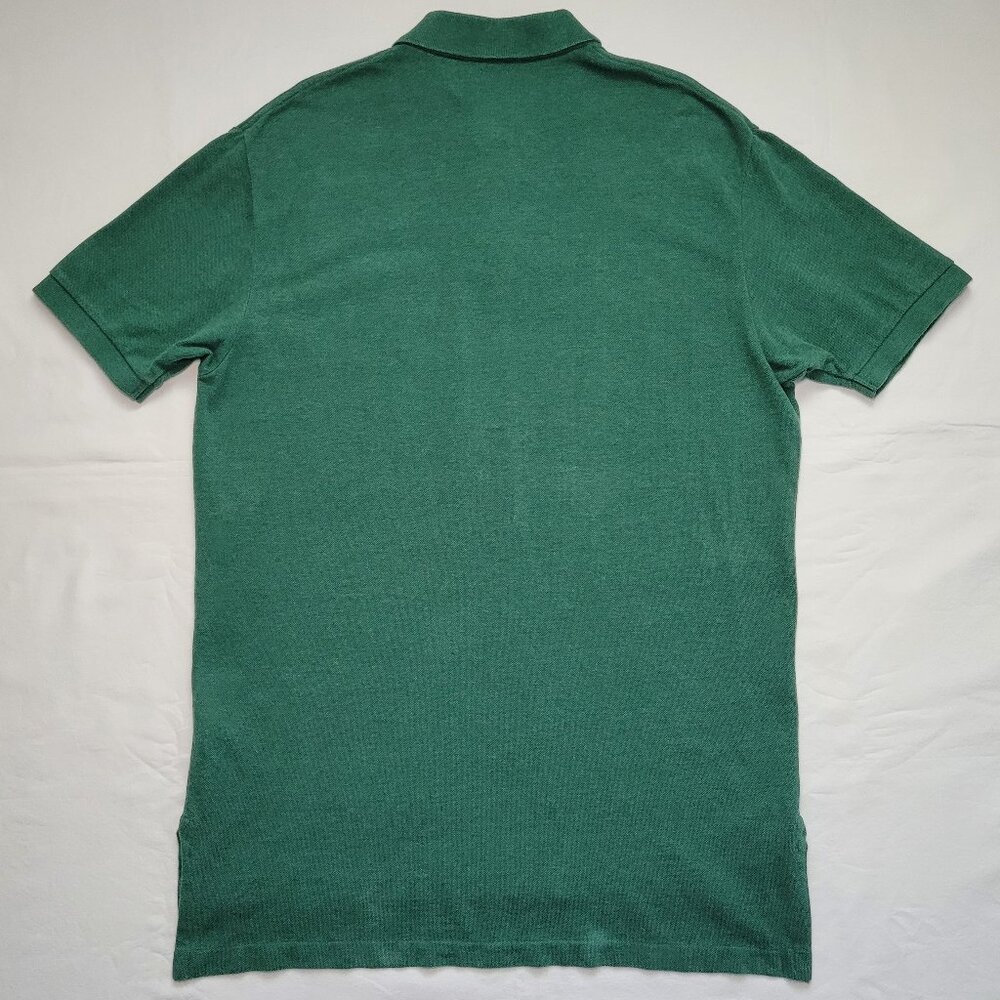 Polo Ralph Lauren Polo Classic Fit Short Sleeve Shirt Heather Green Large Preppy - Picture 8 of 9